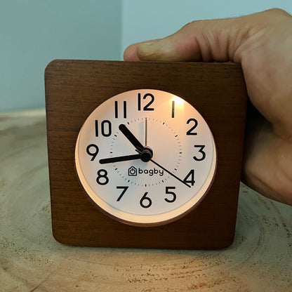Bagby CLASSIC - Silent Alarm Clock by Bagby