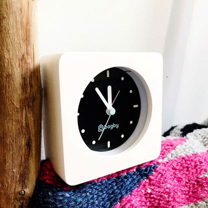 Bagby MINIMALIST - Silent Alarm Clock by Bagby