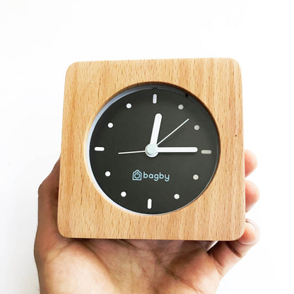 Bagby MINIMALIST - Silent Alarm Clock by Bagby