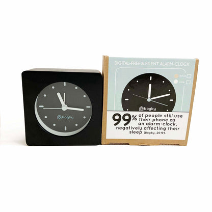 Bagby MINIMALIST - Silent Alarm Clock by Bagby