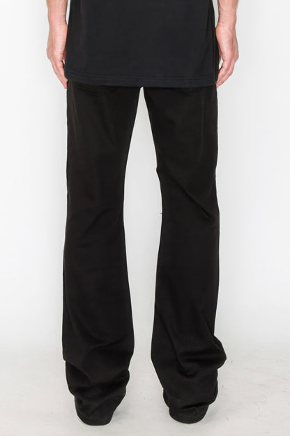 Mens Bootcut Rip & Repair Colored Jeans 34