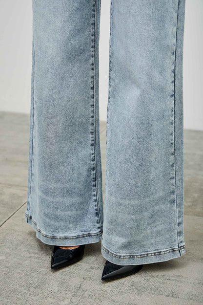 Women's High Rise Wide Leg Jeans