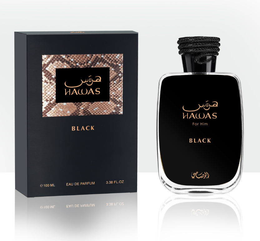 Rasasi Hawas Black Eau De Parfum by Rasasi