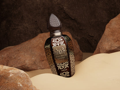 Mirza ميرزا Eau de Parfum | Arabian Oud Saffron & Rose Desert Fragrance