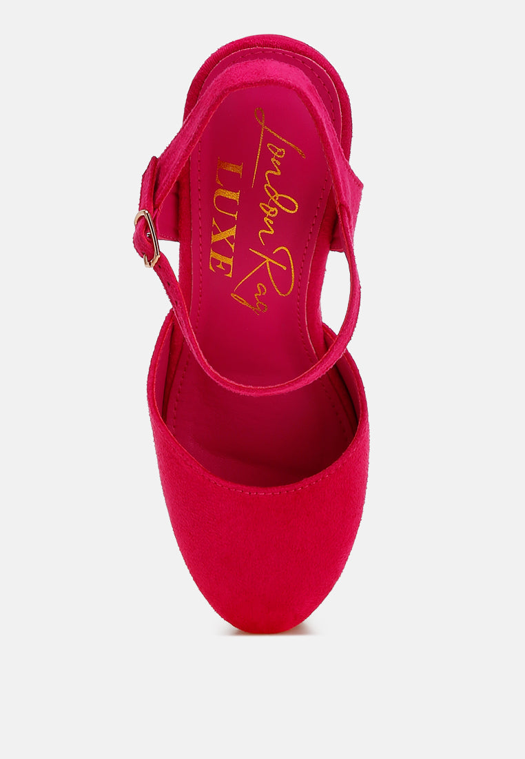 Manifest Dual Tone Wedge Sandals by London Rag