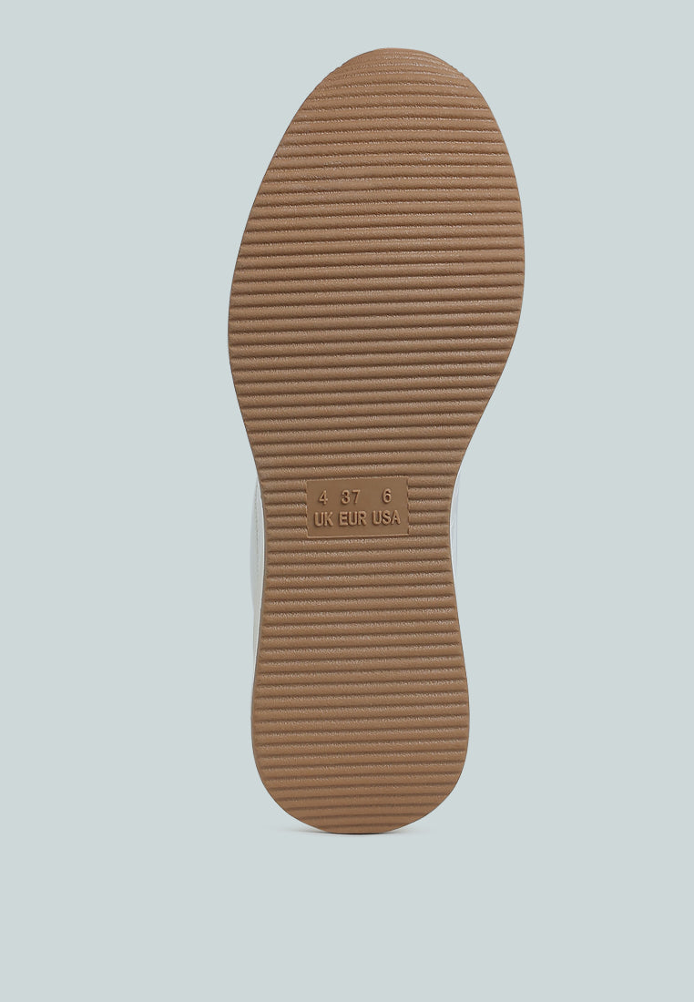 Noltas Chunky Wedge Heel Sneaker by London Rag