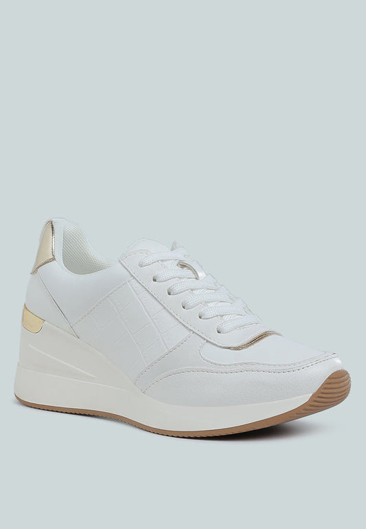Noltas Chunky Wedge Heel Sneaker by London Rag