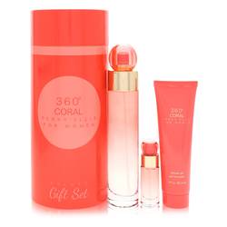 Perry Ellis 360 Coral Gift Set By Perry Ellis by Perry Ellis