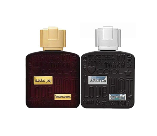 Lattafa Ramz Gold + Lattafa Ramz Silver Bundle by Dumont