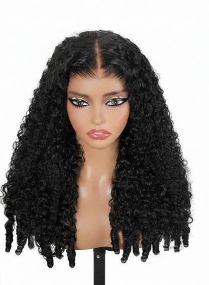 13x6 Lace Frontal Wig 200% Density Burmese Curly Wig Human Hair 13x4 HD Transparent Pre Plucked Burmese Virgin Human Hair Wigs by SEVHENN