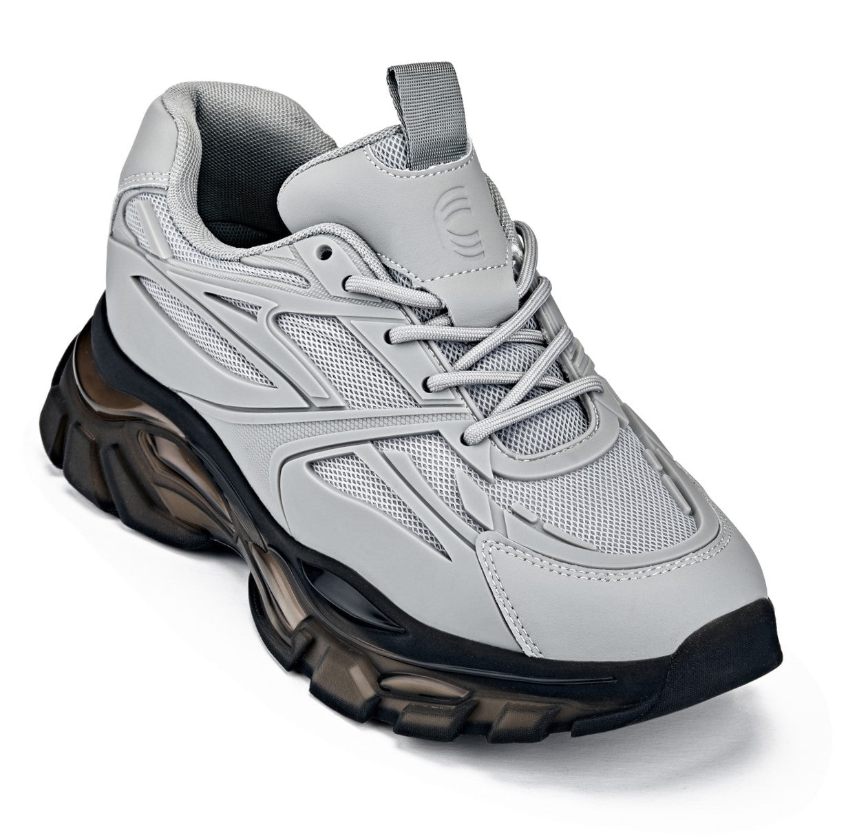 CALTO Men's Elevator Sneakers | 2.6" Height Boost Chunky Sole Sporty Sneaker 11