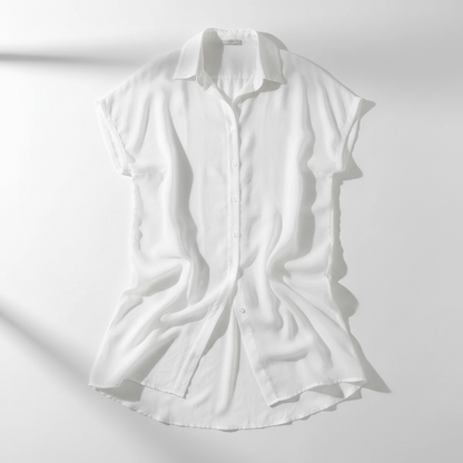 The Shore Shirt — Lapel Beach Cover-Up EPM2401098-SMT