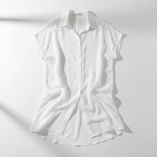 The Shore Shirt — Lapel Beach Cover-Up EPM2401098-SMT