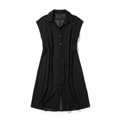 The Shore Shirt — Lapel Beach Cover-Up EPM2401098-1-SMT