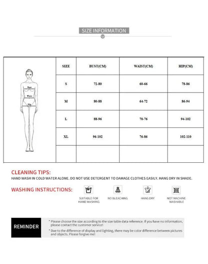 Women's Short-Sleeve Bikini Set | Two-Piece Modest Swimsuit with Drawstring – Red & Black