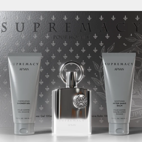 Afnan Supremacy Silver 3 Piece Gift Set by Afnan