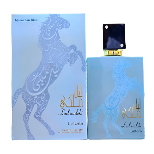 Lattafa Lail Maleki Morrocan Blue Eau De Parfum by Lattafa