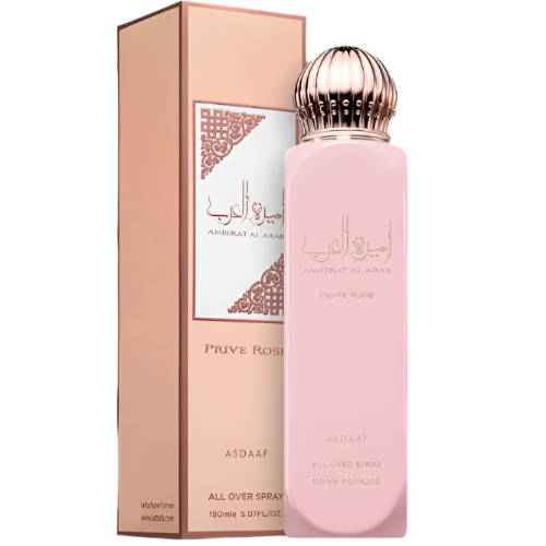 Lattafa Ameerat Al Arab Prive Rose All Over Spray by Lattafa