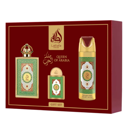 Lattafa Pride Queen Of Arabia 3 Piece Gift Set by Lattafa