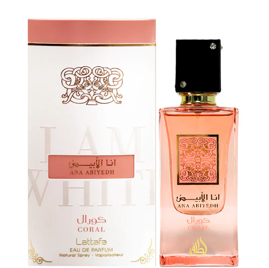 Lattafa Ana Abiyedh Coral Eau De Parfum by Lattafa