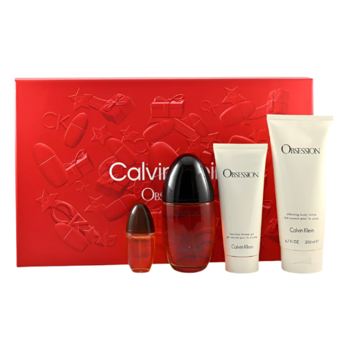 Calvin Klein Obsession 4 Piece Gift Set by Calvin Klein