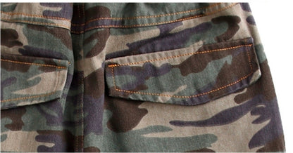 Boys Urban Camo Cargo Joggers by Baby Joy