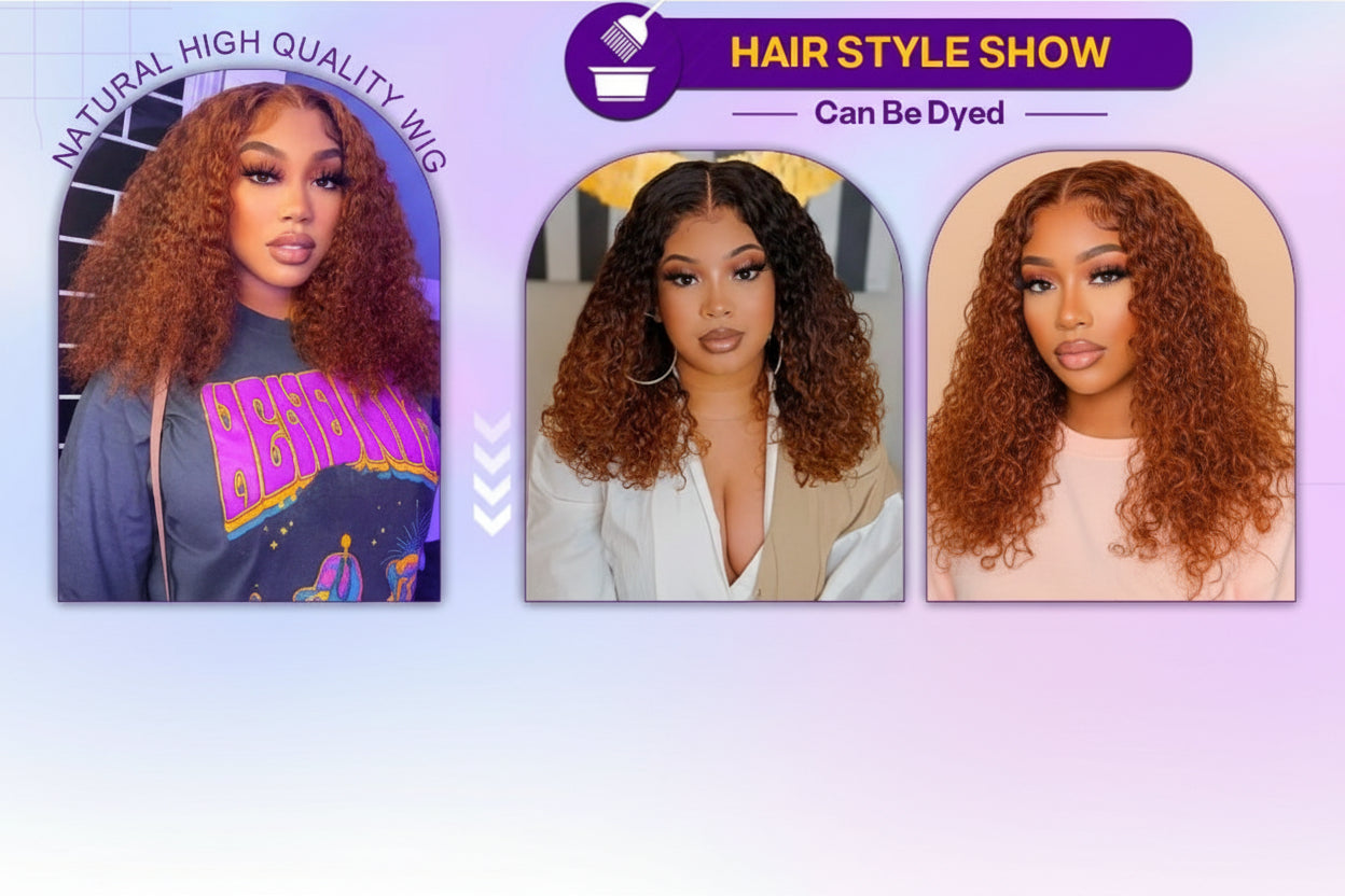 Deep Wave Ready To Wear Glueless Lace Front Bob Wig