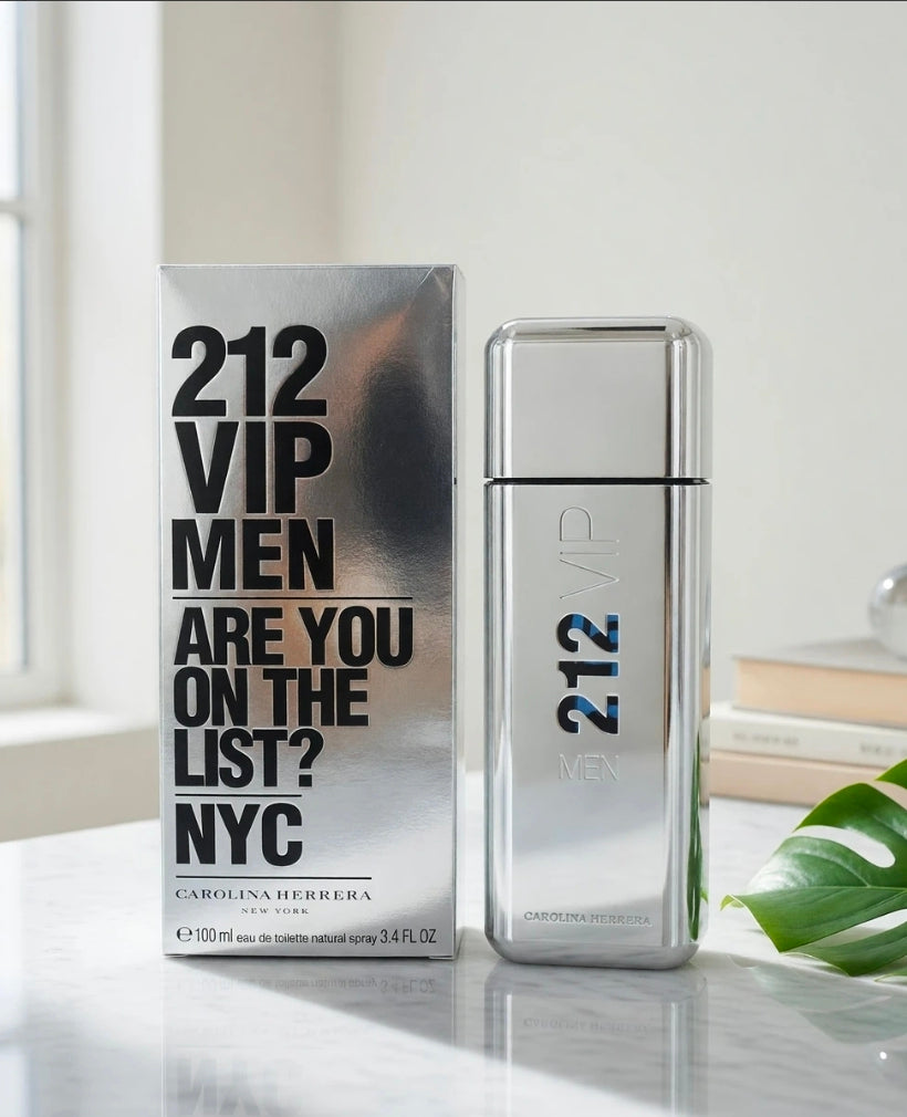 Carolina Herrera 212 VIP Eau De Toilette Spray For Men 3.4 Oz by Carolina Herrera