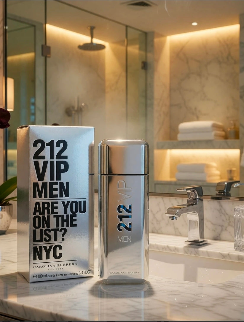 Carolina Herrera 212 VIP Eau De Toilette Spray For Men 3.4 Oz by Carolina Herrera