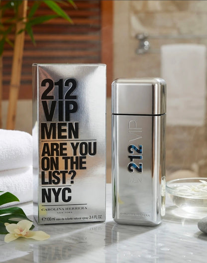 Carolina Herrera 212 VIP Eau De Toilette Spray For Men 3.4 Oz by Carolina Herrera