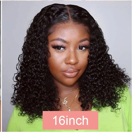 Pre Cut No Glue Water Wave 13x6 Bob Wigs Curly 7x5 Glueless Wig Human Hair Ready To Wear Lace Frontal Wigs For Women Pre Plucked by SEVHENN