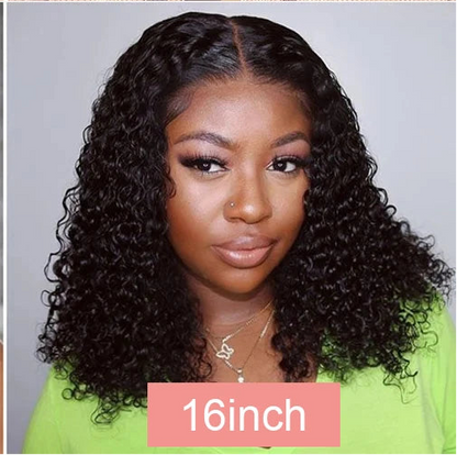 Pre Cut No Glue Water Wave 13x6 Bob Wigs Curly 7x5 Glueless Wig Human Hair Ready To Wear Lace Frontal Wigs For Women Pre Plucked by SEVHENN