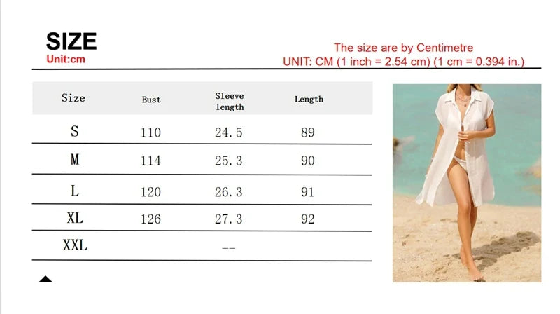 The Shore Shirt — Lapel Beach Cover-Up