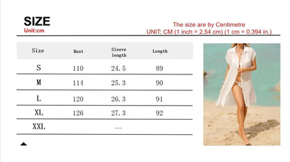 The Shore Shirt — Lapel Beach Cover-Up