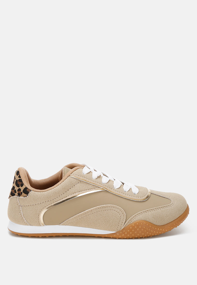 Zuccia Comfortable Lace-Up Sneakers by London Rag