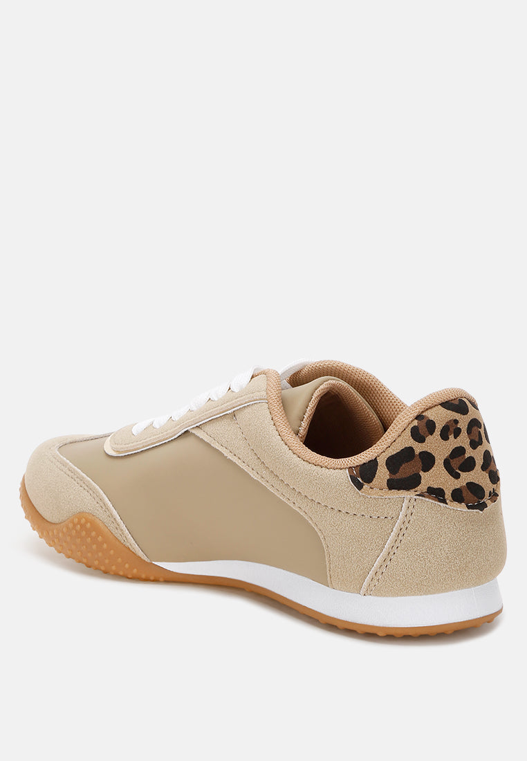 Zuccia Comfortable Lace-Up Sneakers by London Rag