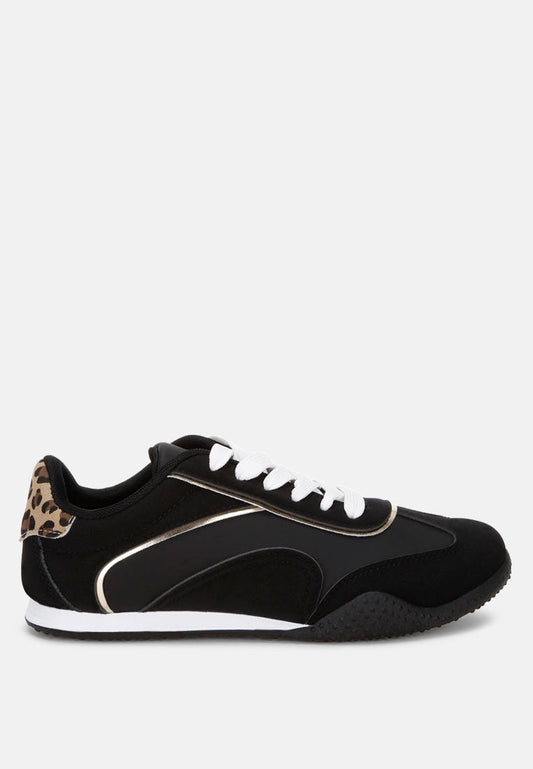 Zuccia Comfortable Lace-Up Sneakers by London Rag