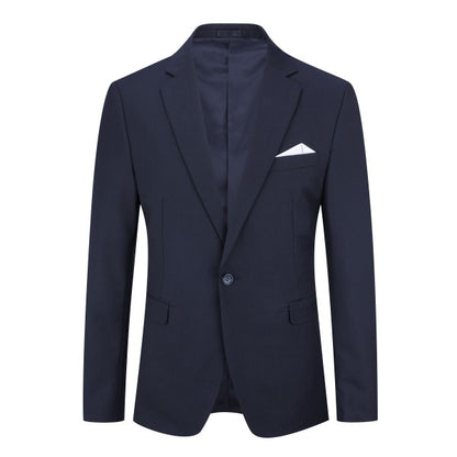 Men's Floral Print Notch Lapel Blazer | Slim Fit Fashion Jacket – Navy Blue, Sky Blue, Royal Blue & Multicolour
