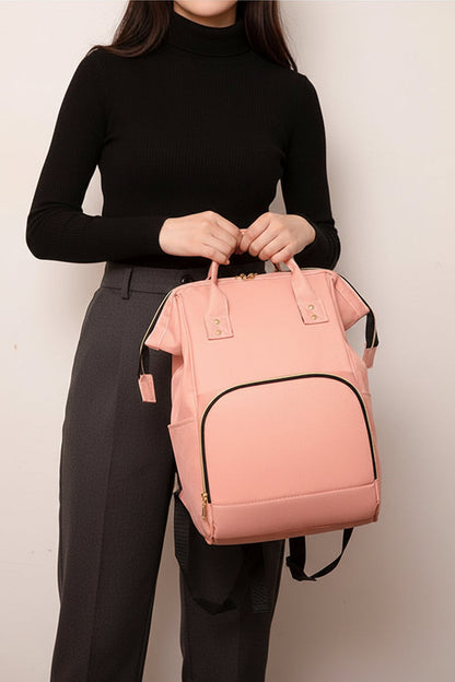 Water-repellent Oxford Fabric Backpack With A Stylish Versatile Design by Baby Joy