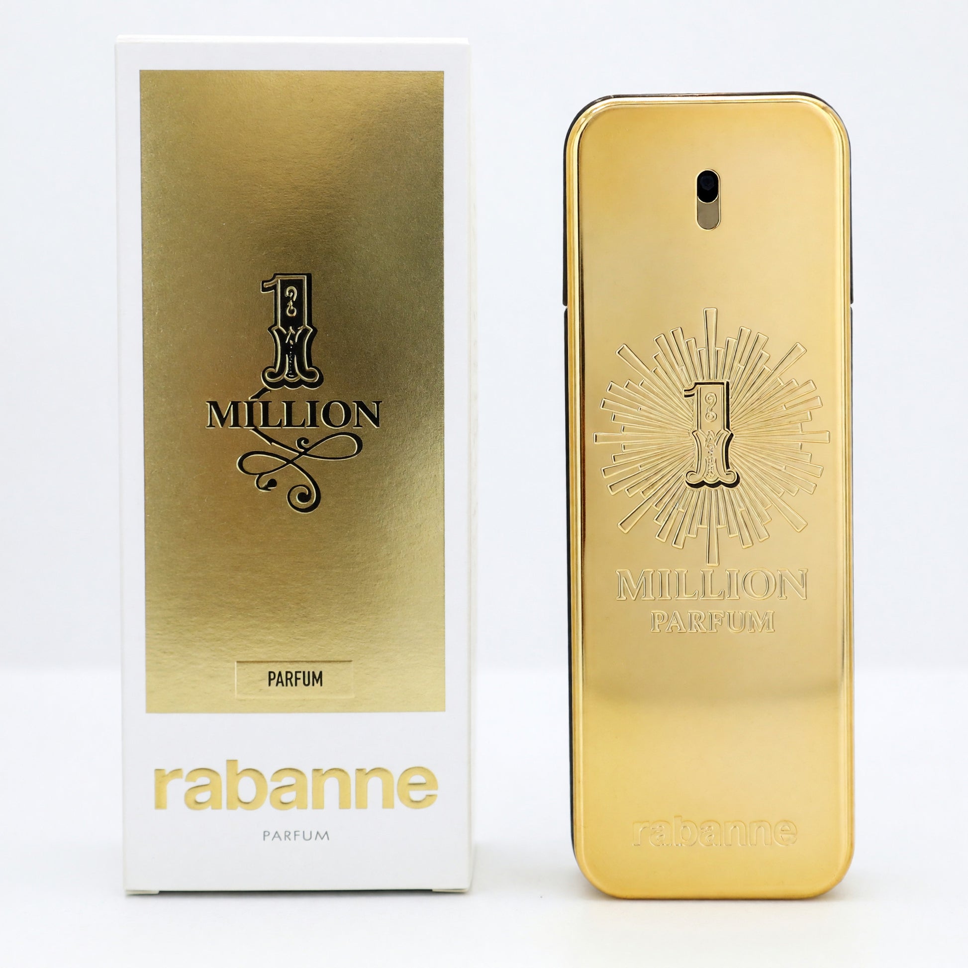 1 Million by Paco Rabanne, 3.4 oz Pure Parfum Spray for Men by Paco Rabanne