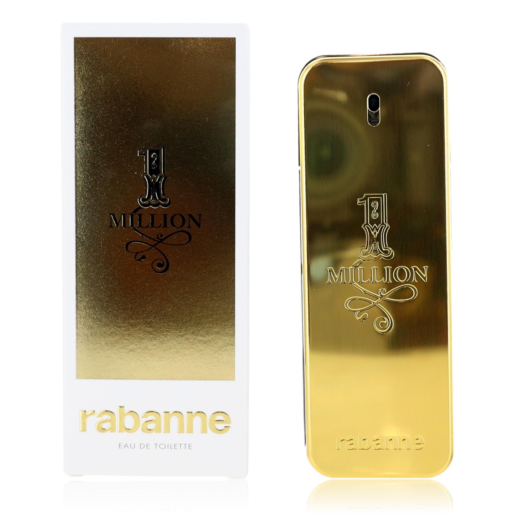 1 Million by Paco Rabanne, 3.4 oz EDT Spray for Men by Paco Rabanne