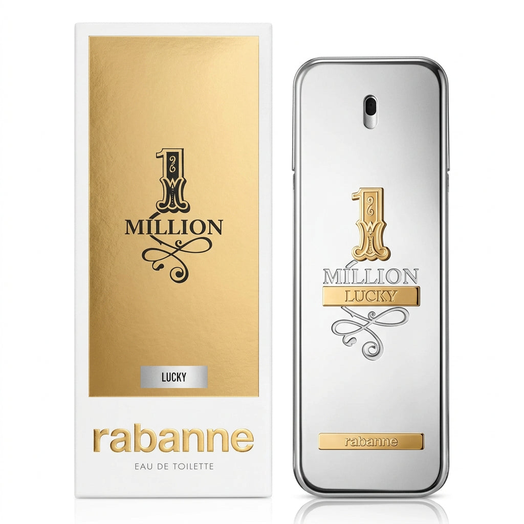 1 Million Lucky by Paco Rabanne, 3.4 oz EDT Spray for Men