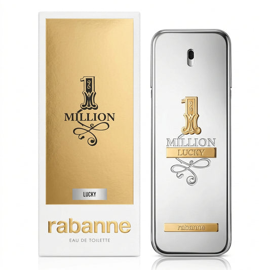 1 Million Lucky by Paco Rabanne, 3.4 oz EDT Spray for Men