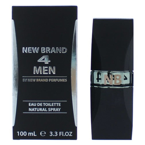 4 Men by New Brand, 3.3 oz EDT Spray for Men by New Brand