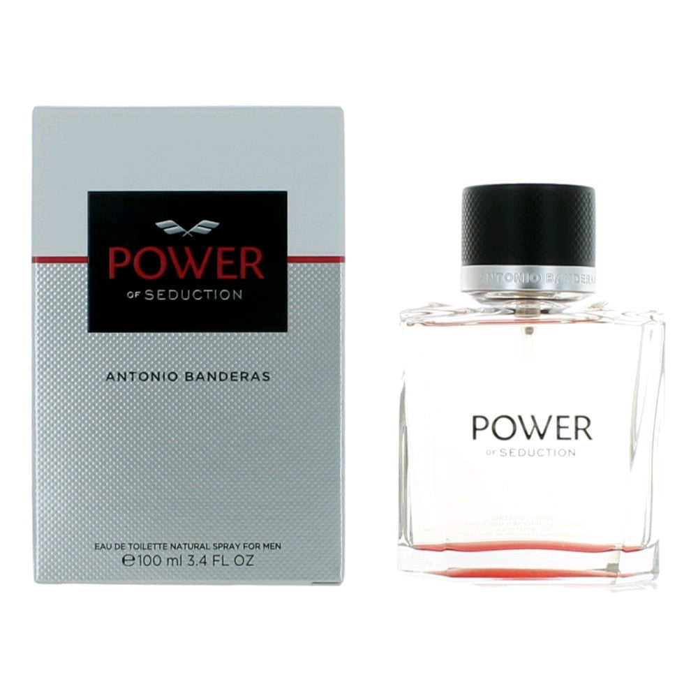 Power of Seduction by Antonio Banderas, 3.4 oz EDT Spray for Men by Antonio Banderas