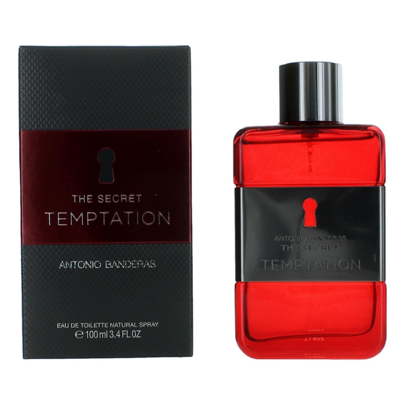 The Secret Temptation by Antonio Banderas, 3.4 oz EDT Spray for Men by Antonio Banderas