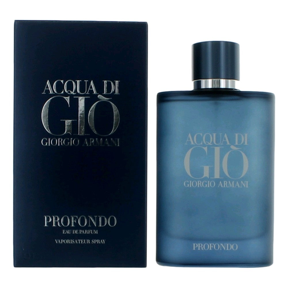 Acqua Di Gio Profondo by Giorgio Armani, 4.2 oz EDP Spray for Men by Giorgio Armani