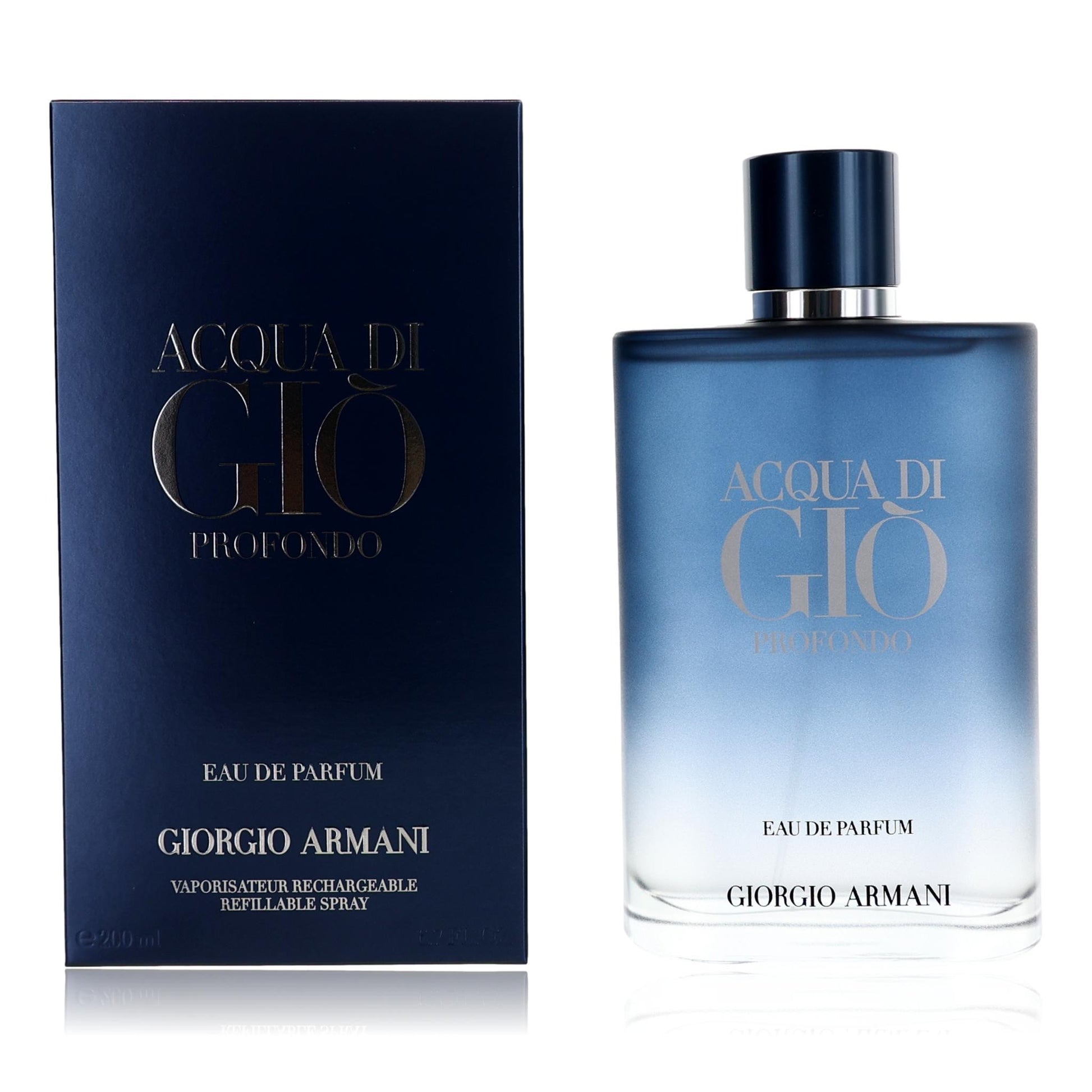 Acqua Di Gio Profondo by Giorgio Armani, 6.7 oz EDP spray for Men by Giorgio Armani