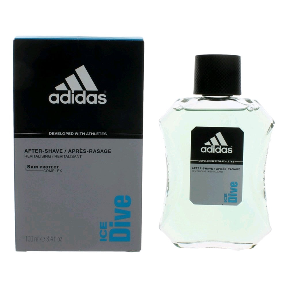 Adidas Ice Dive by Adidas, 3.4 oz After Shave for Men by Adidas