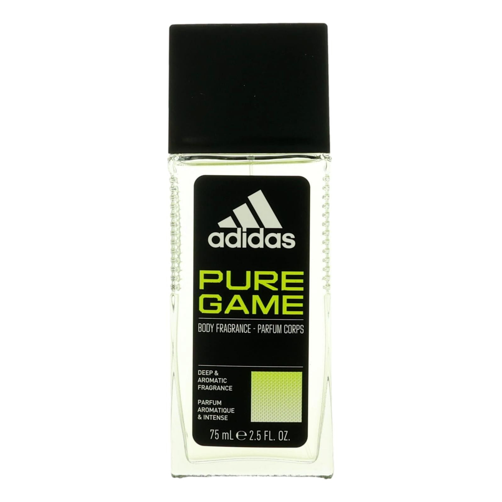Adidas Pure Game by Adidas, 2.5 oz Body Fragrance Spray for Men by Adidas
